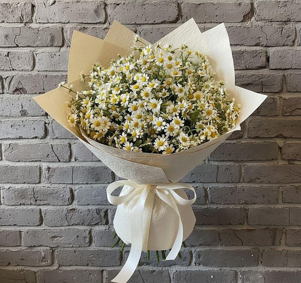 Букет цветов из: Ромашки в Октябрьской