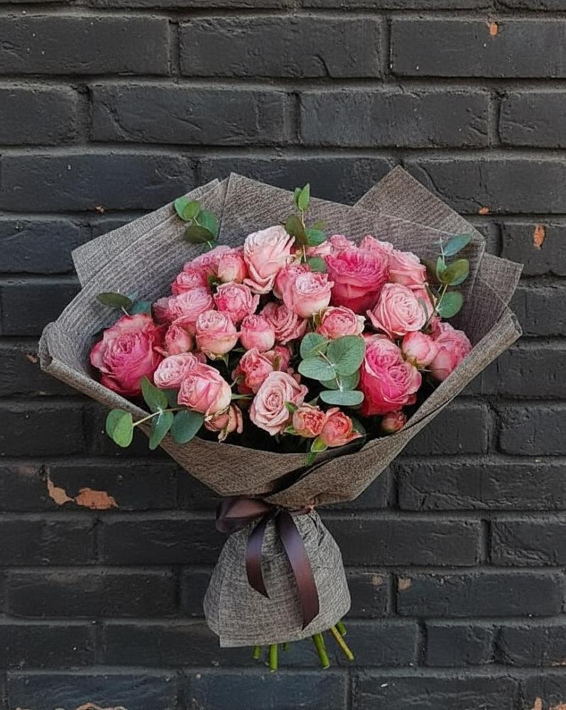 Букет цветов из: Розы в Октябрьской