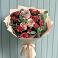 Букет цветов из: Гвоздики и Розы в Октябрьской
