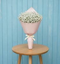 Букет цветов из:  Гипсофила в Октябрьской