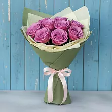 Букет Розы Фёрст Леди в Октябрьской