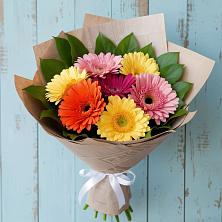 Букет цветов из:  Герберы в Октябрьской