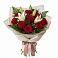 Букет цветов из: Лилии и Розы в Октябрьской