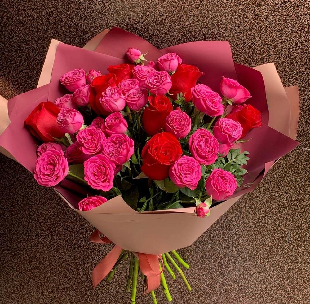 Букет В объятьях нежности в Октябрьской