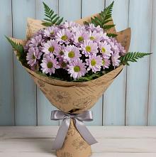 Букет цветов из:  Хризантемы в Октябрьской