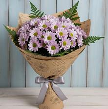 Букет цветов из:  Хризантемы в Октябрьской