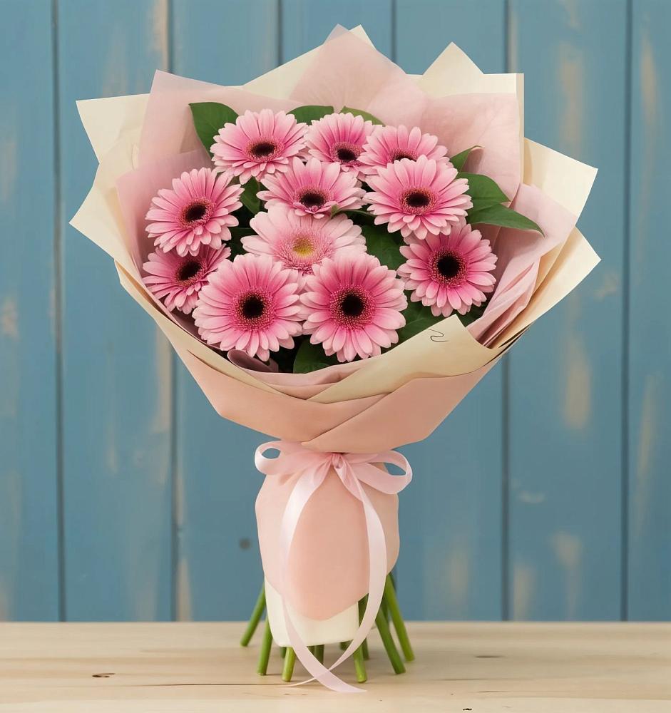 Букет цветов из: Герберы в Октябрьской