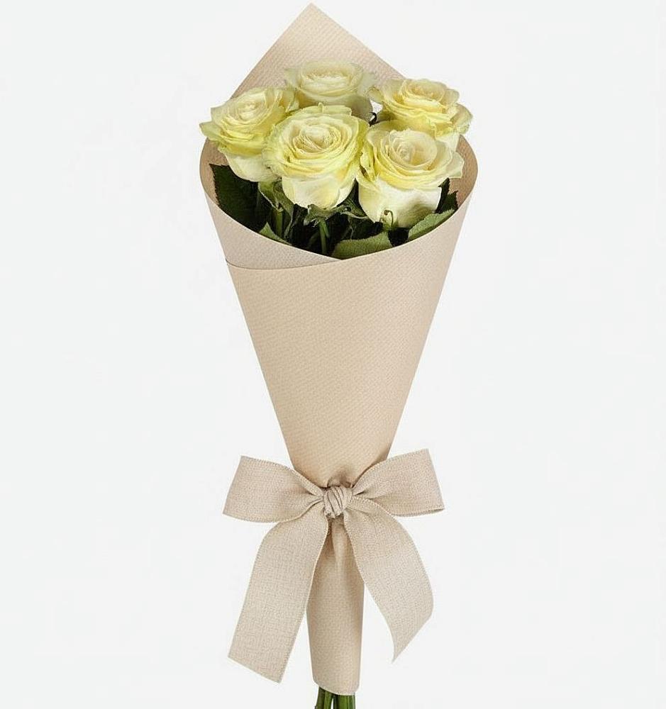 Букет цветов из: Розы в Октябрьской