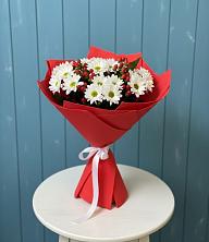Букет цветов из:  Хризантемы в Октябрьской