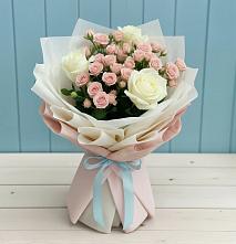 Букет цветов из:  Розы #REPLACE_PRED# Октябрьской