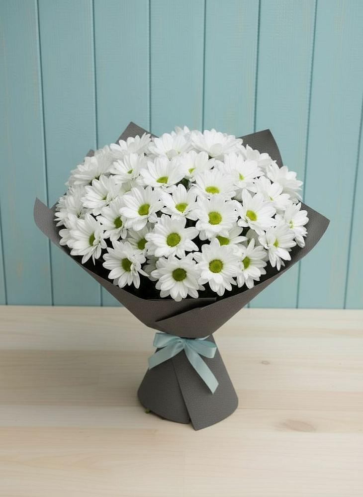 Букет цветов из: Хризантемы в Октябрьской