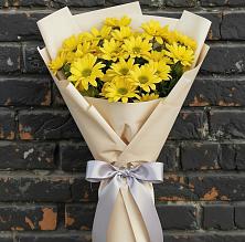 Букет цветов из:  Хризантемы в Октябрьской