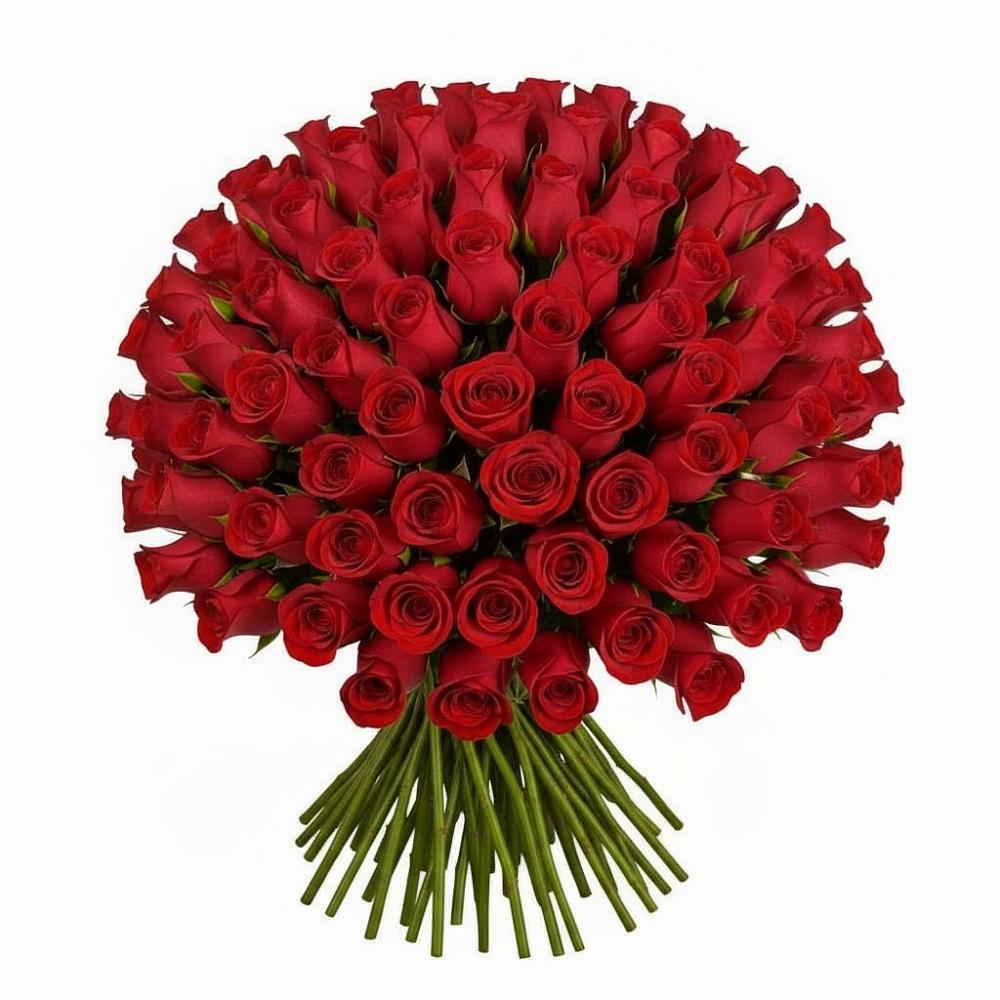 Букет Красные розы Чери Лав в Октябрьской