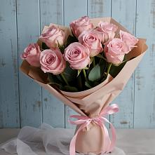 Букет цветов из:  Розы в Октябрьской