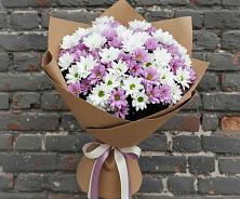 Букет цветов из:  Хризантемы в Октябрьской