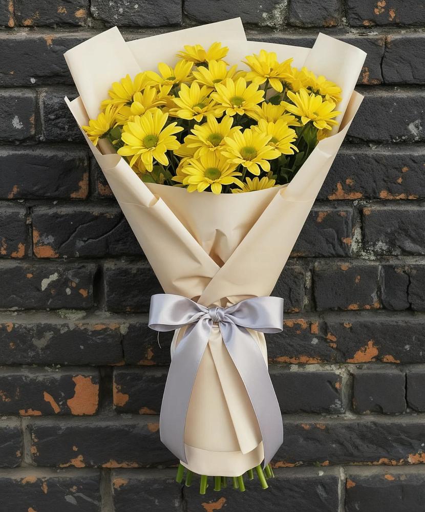 Букет цветов из: Хризантемы в Октябрьской