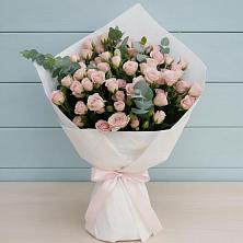 Букет цветов из:  Розы в Октябрьской