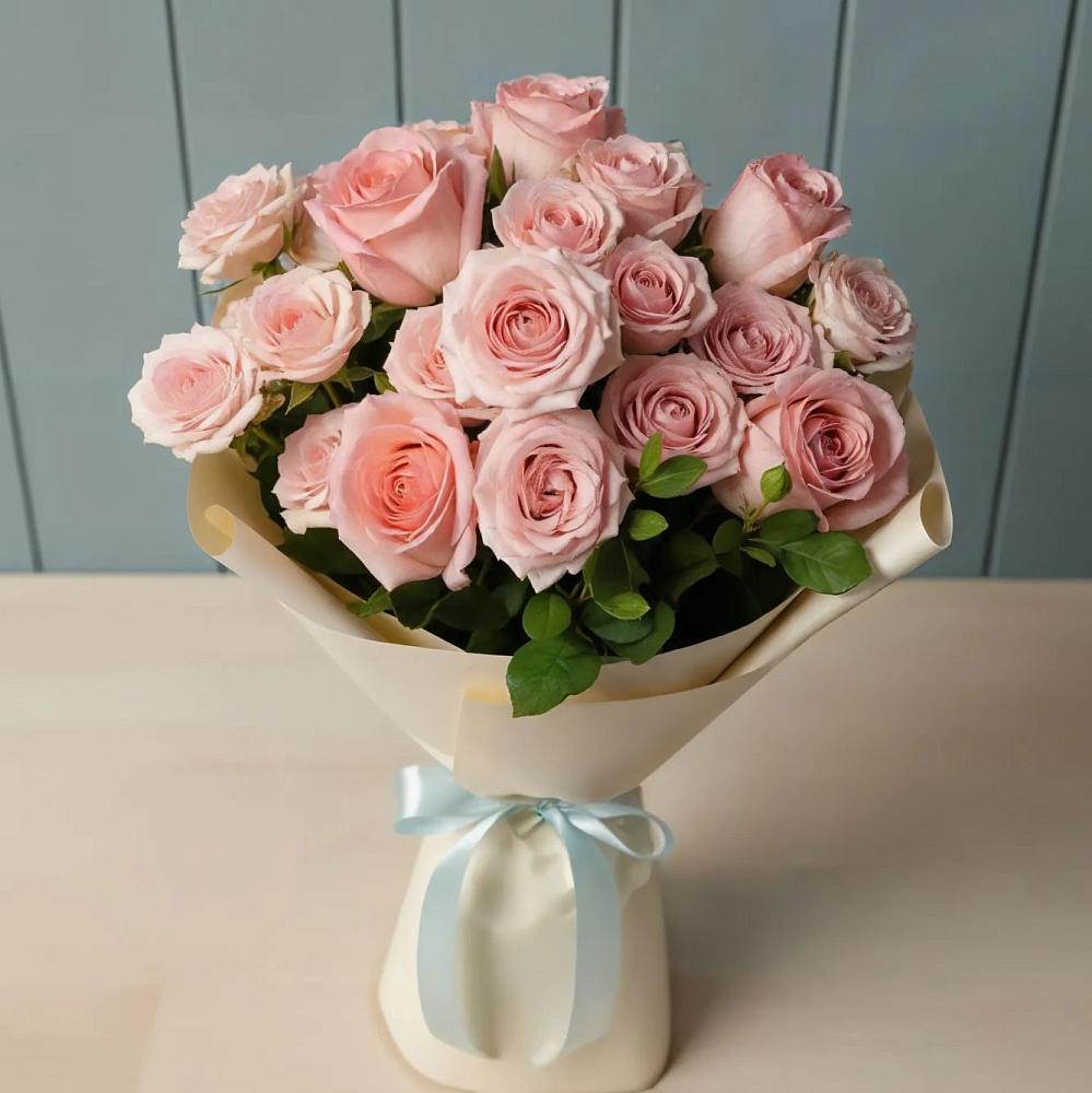 Букет Розовый шарм в Октябрьской