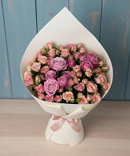 Букет цветов из:  Розы в Октябрьской