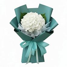 Букет цветов из:  Гортензия в Октябрьской